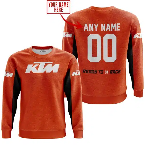 Custom Name Racing - Limited Edition - Ktm - Orange V2 - Image 3