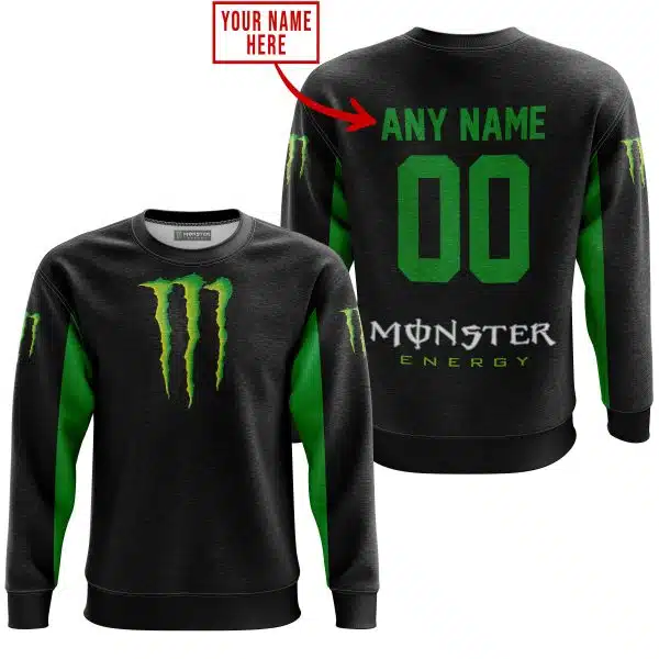 Custom Name Racing - Limited Edition - Monster - Green - Image 3
