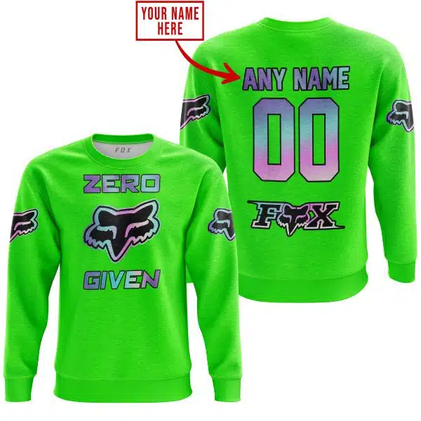 Zero Fox Given  -  Limited Edition  -  Fox Racing  -  Green - Image 3