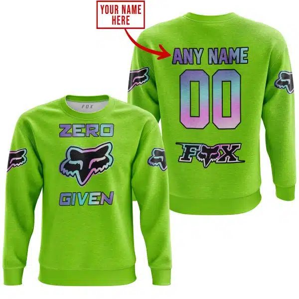 Zero Fox Given  -  Limited Edition  -  Fox Racing  -  Green 1 - Image 3