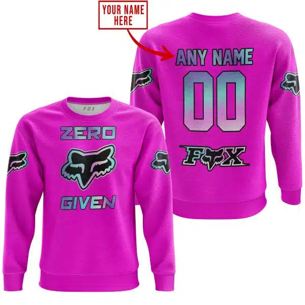 Zero Fox Given  -  Limited Edition  -  Fox Racing  -  Pink - Image 3