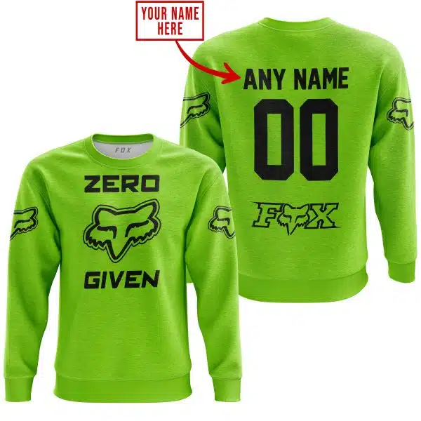 Zero Fox Given  -  Limited Edition  -  Fox Racing  -  Green 1 - Image 3