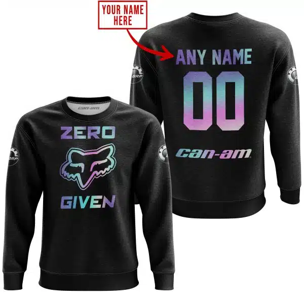 Zero Fox Given – Limited Edition – Can Am – Black - Image 3