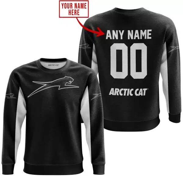 Custom Name Racing - Limited Edition - Arctic Cat - White - Image 3