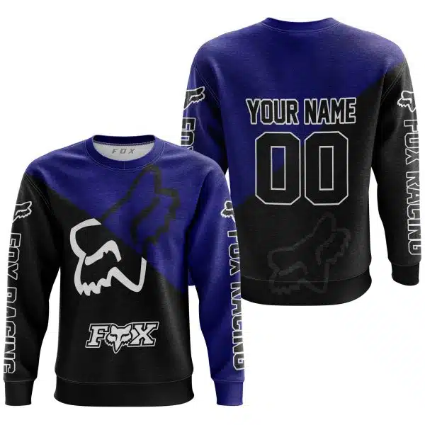 Premium Gift - Custom Name - Fox Racing - Navy - Image 4