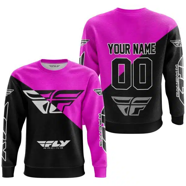 Premium Gift - Custom Name - Fly Racing - Pink - Image 2