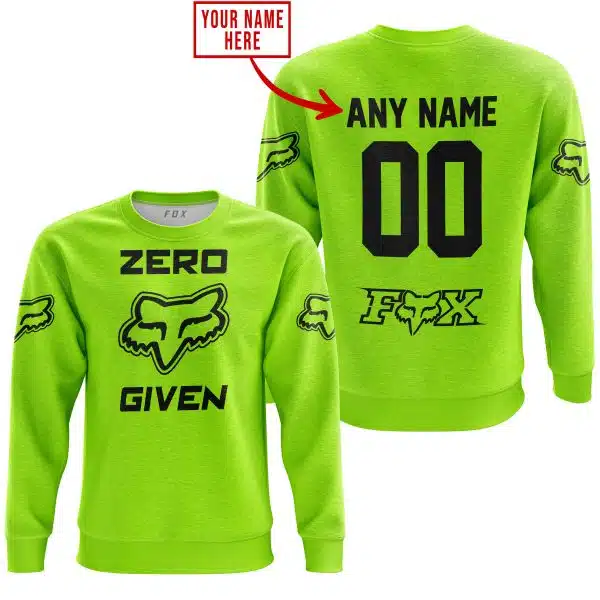 Zero Fox Given  -  Limited Edition  -  Fox Racing  -  Neon - Image 2