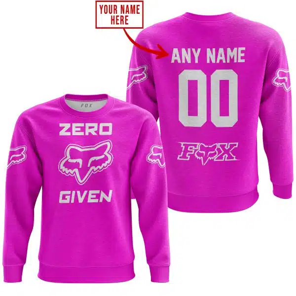 Zero Fox Given  -  Limited Edition  -  Fox Racing  -  Pink - Image 3