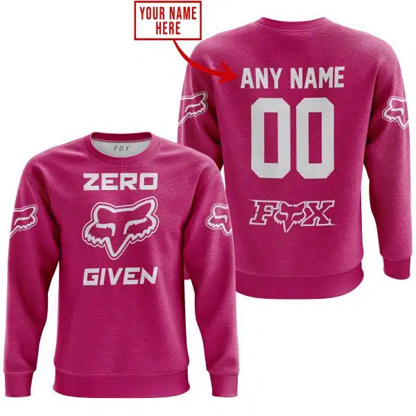 Zero Fox Given  -  Limited Edition  -  Fox Racing  -  Pink 1 - Image 3