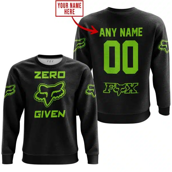 Zero Fox Given  -  Limited Edition  -  Fox Racing  -  Green 1 V1 - Image 4