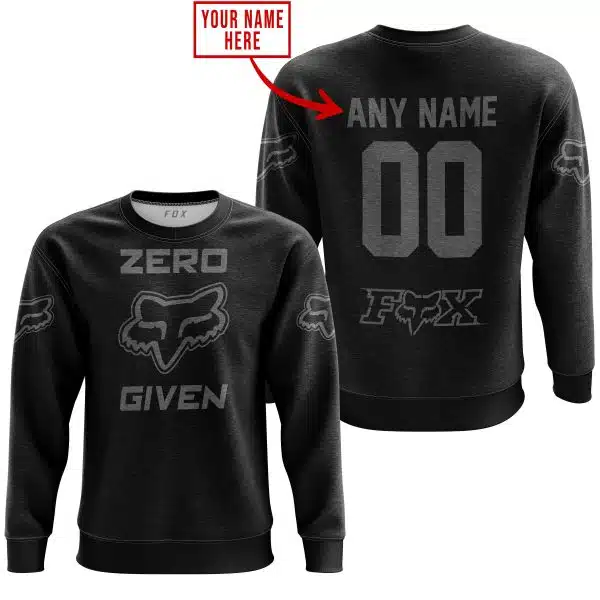 Zero Fox Given  -  Limited Edition  -  Fox Racing  -  Grey V1 - Image 3
