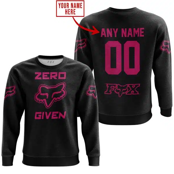 Zero Fox Given  -  Limited Edition  -  Fox Racing  -  Pink 1 V1 - Image 3
