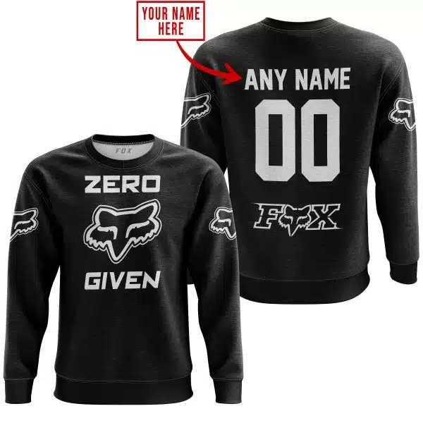 Zero Fox Given  -  Limited Edition  -  Fox Racing  -  White V1 - Image 3