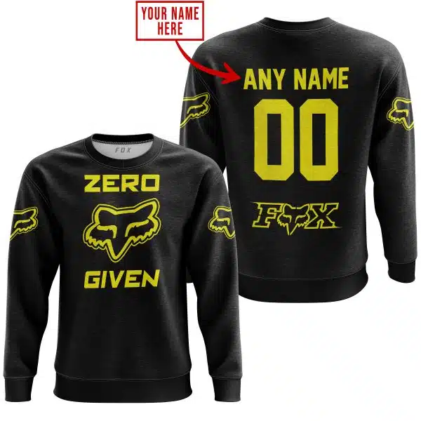 Zero Fox Given  -  Limited Edition  -  Fox Racing  -  Yellow V1 - Image 3