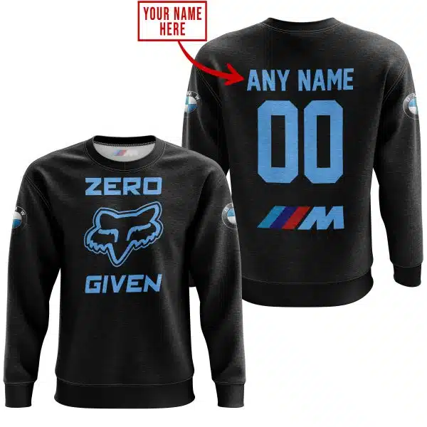 Zero Fox Given – Limited Edition – Bmw – Black V1 - Image 3