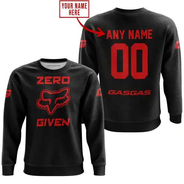 Zero Fox Given – Limited Edition – Gasgas  – Black V1 - Image 4