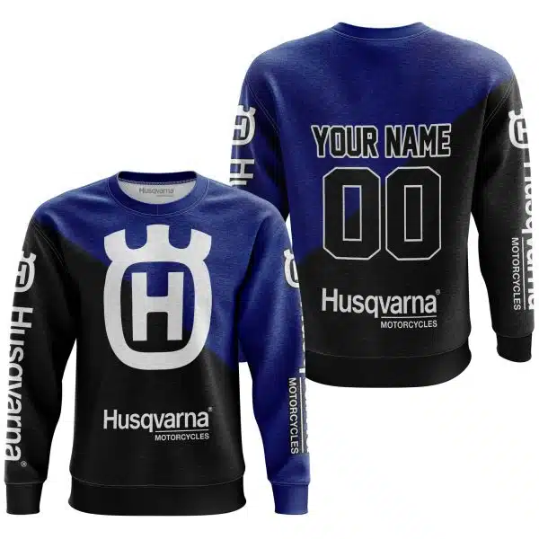 Premium Gift - Custom Name - Husqvarna - Blue - Image 2