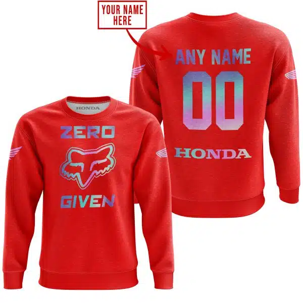 Zero Fox Given – Limited Edition – Honda - Image 4