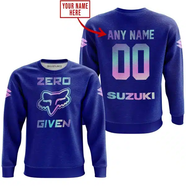 Zero Fox Given – Limited Edition – Suzuki – Blue - Image 4