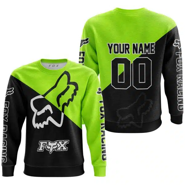 Premium Gift - Custom Name - Fox Racing - Neon - Image 2