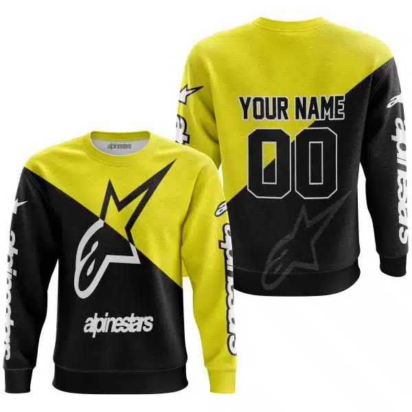 Premium Gift - Custom Name - Alpinestars - Yellow - Image 2