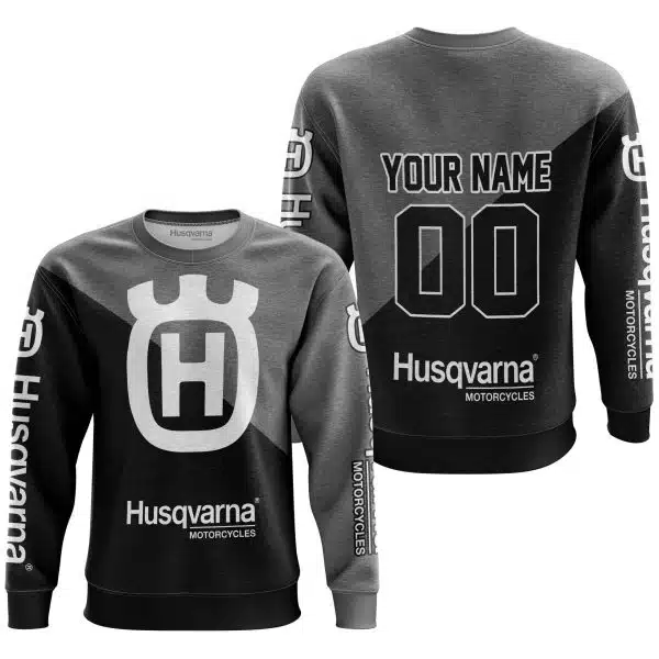 Premium Gift - Custom Name - Husqvarna - Grey - Image 4
