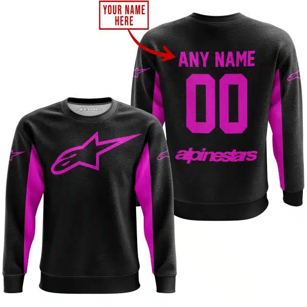 Custom Name Racing - Limited Edition - Alpinestars - Pink - Image 3