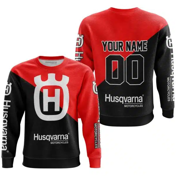 Premium Gift - Custom Name - Husqvarna - Red - Image 4