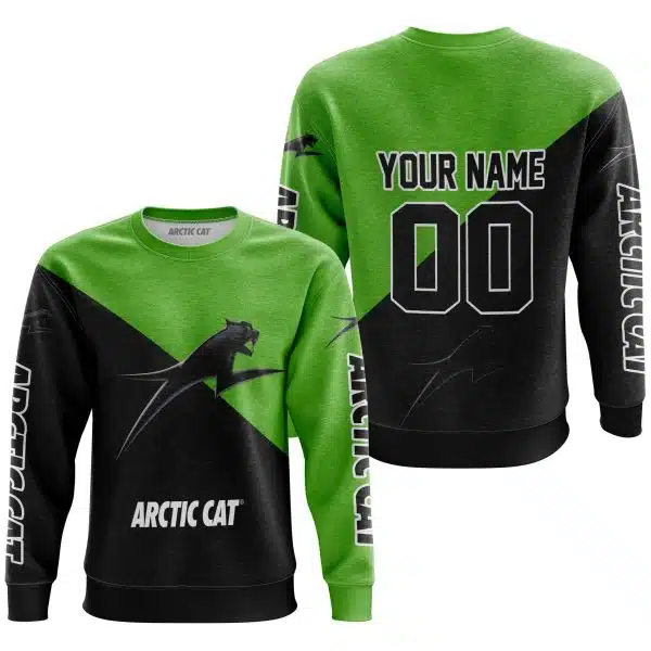 Premium Gift - Custom Name - Arctic Cat - Green - Image 2