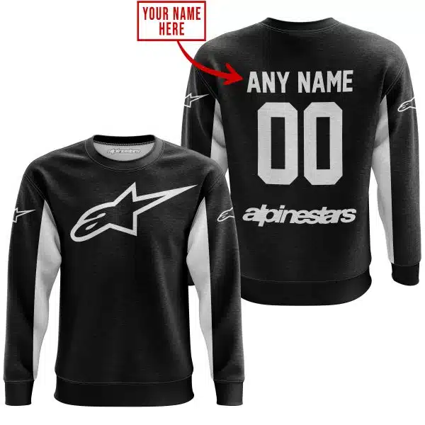 Custom Name Racing - Limited Edition - Alpinestars - White - Image 3