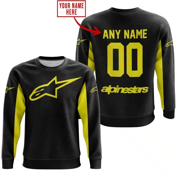 Custom Name Racing - Limited Edition - Alpinestars - Yelow - Image 3