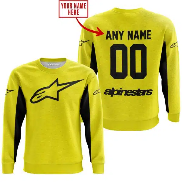 Custom Name Racing - Limited Edition - Alpinestars - Yelow V2 - Image 3