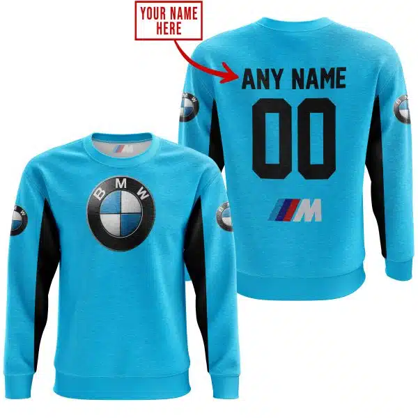 Custom Name Racing - Limited Edition - Bmw - Sky Blue V2 - Image 3