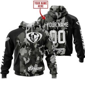 Thor Racing Camo | Custom Name Racing | Kid & Adult
