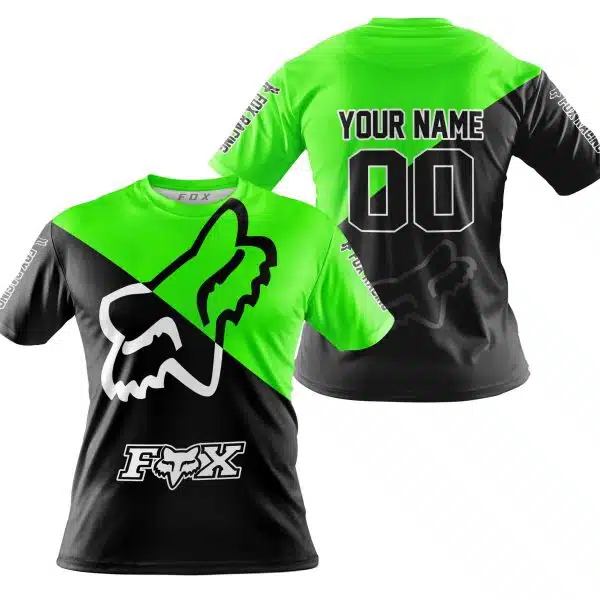 Premium Gift - Custom Name - Fox Racing - Green - Image 3