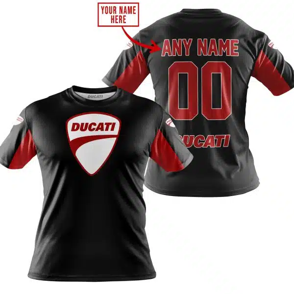 Custom Name Racing - Limited Edition - Ducati - Red - Image 4