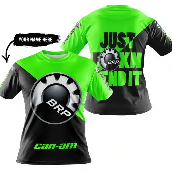 Just Fkcn Send It - 3d All Over Printed - Can Am Green - Image 3