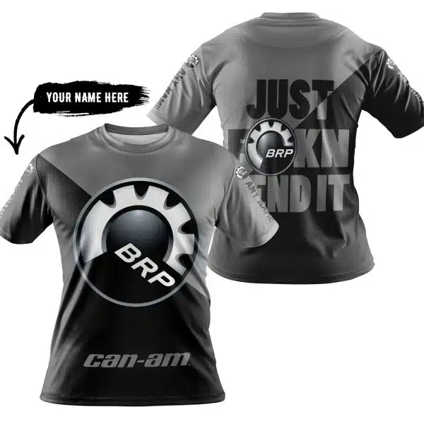 Just Fkcn Send It - 3d All Over Printed - Can Am Grey - Image 3