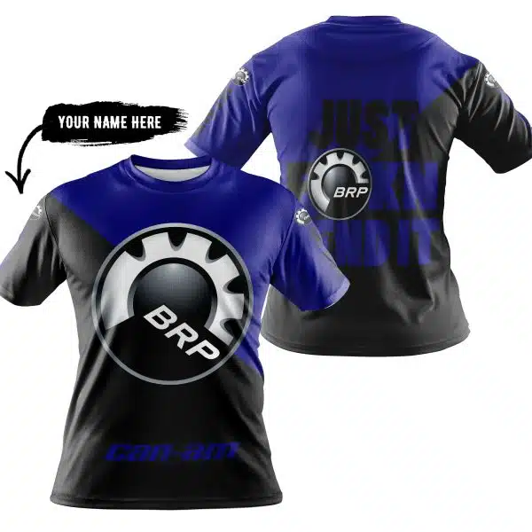 Just Fkcn Send It - 3d All Over Printed - Can Am Navy - Image 3