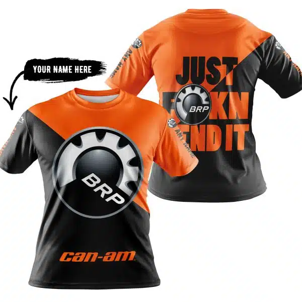 Just Fkcn Send It - 3d All Over Printed - Can Am Orange - Image 3