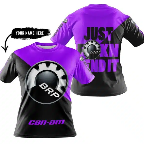 Just Fkcn Send It - 3d All Over Printed - Can Am Purple - Image 3