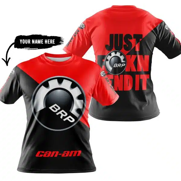 Just Fkcn Send It - 3d All Over Printed - Can Am Red - Image 3