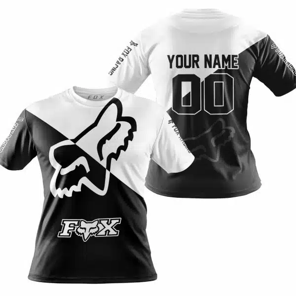 Premium Gift - Custom Name - Fox Racing - White - Image 3