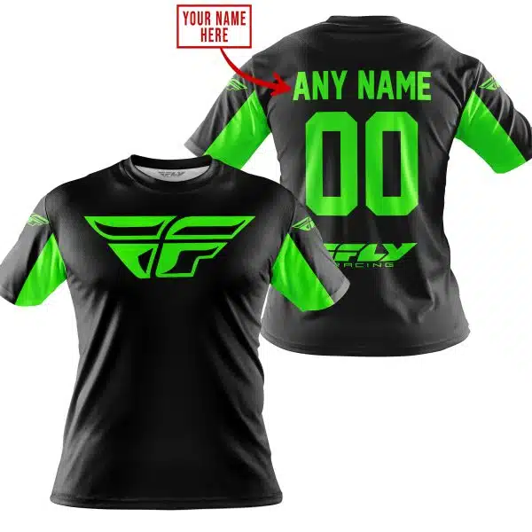 Custom Name Racing - Limited Edition - Fly Racing- Green - Image 4