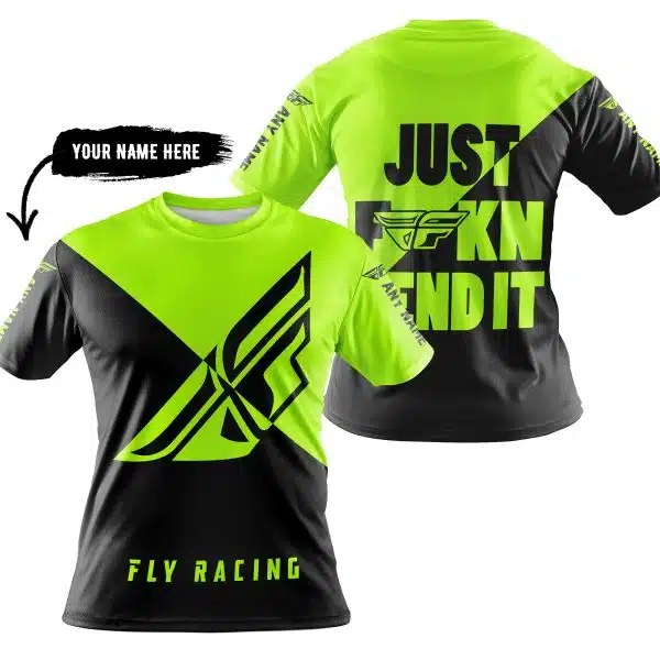 Just Fkcn Send It - 3d All Over Printed - Fly Racing Neon - Image 3