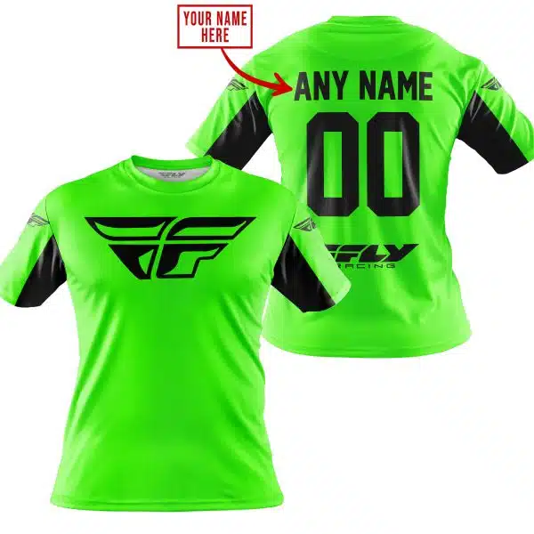 Custom Name Racing - Limited Edition - Fly Racing- Green V2 - Image 4