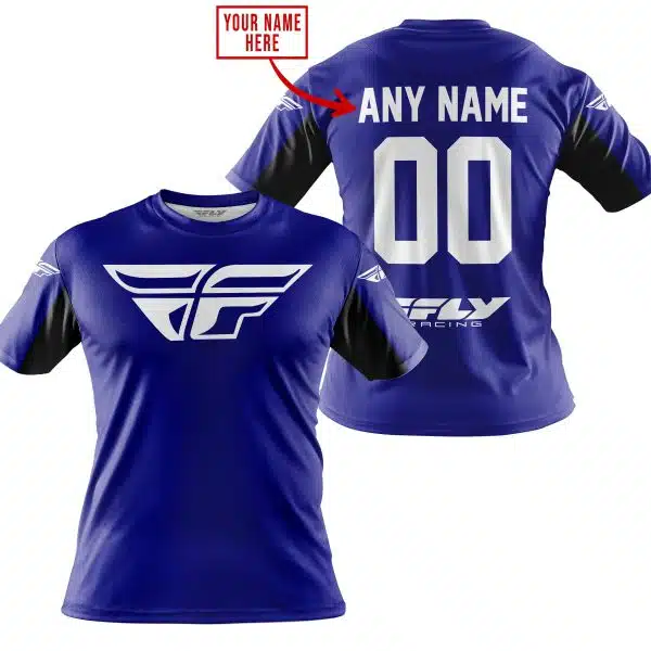 Custom Name Racing - Limited Edition - Fly Racing- Navy V2 - Image 4