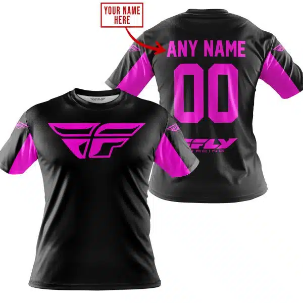 Custom Name Racing - Limited Edition - Fly Racing- Pink - Image 4