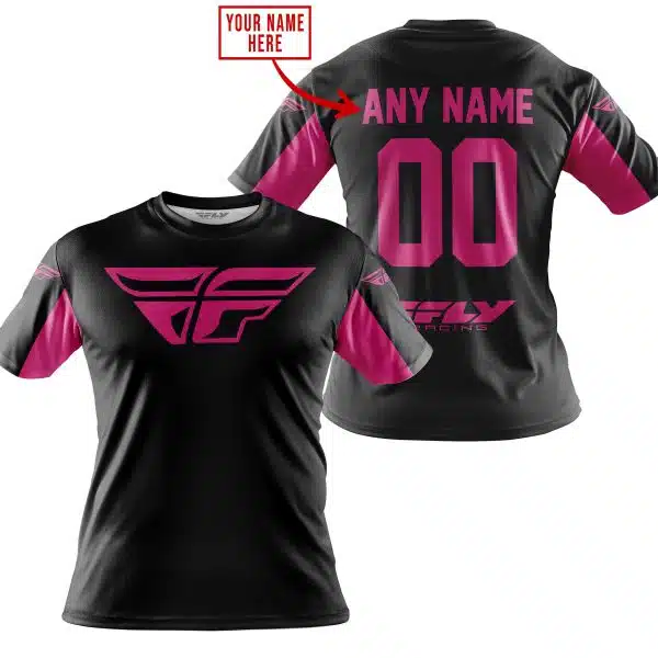 Custom Name Racing - Limited Edition - Fly Racing- Pink 1 - Image 4