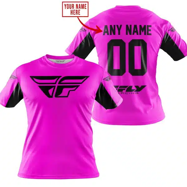 Custom Name Racing - Limited Edition - Fly Racing- Pink V2 - Image 4
